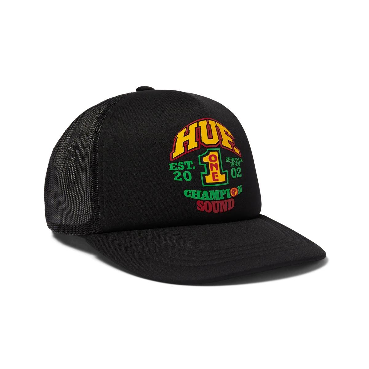 Champion Sound Trucker Hat HT00848 BLACK HUF 
