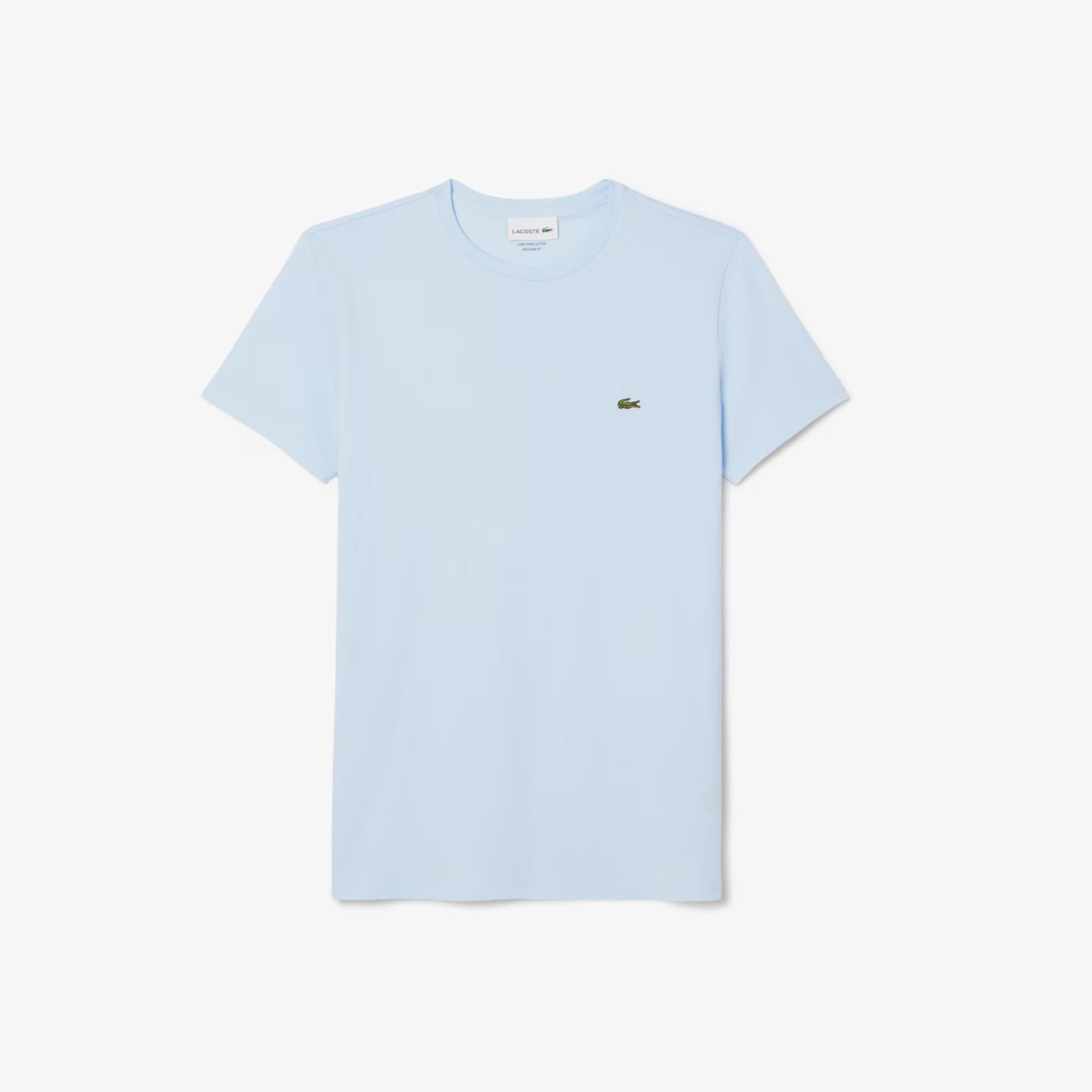 T-shirt in cotone Pima TH6709 T01 LACOSTE 