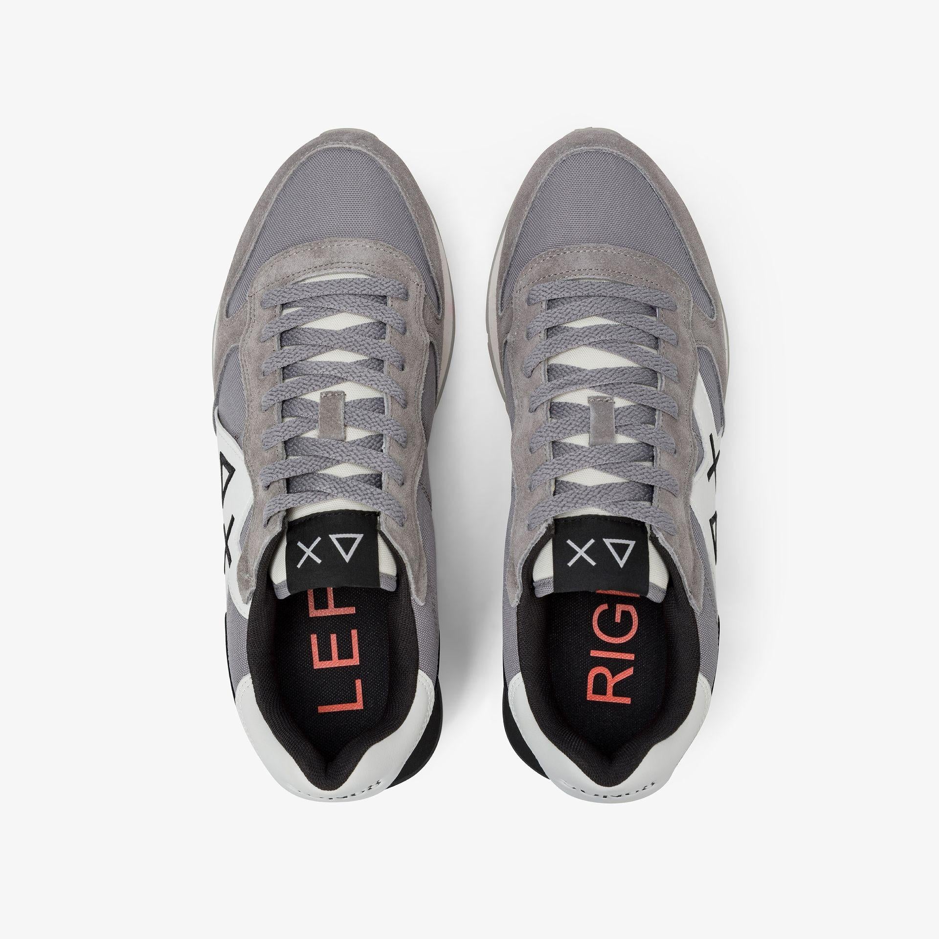 Sneaker Jaki Solid in nylon e suede Z45113 34 SUN68 SHOES 
