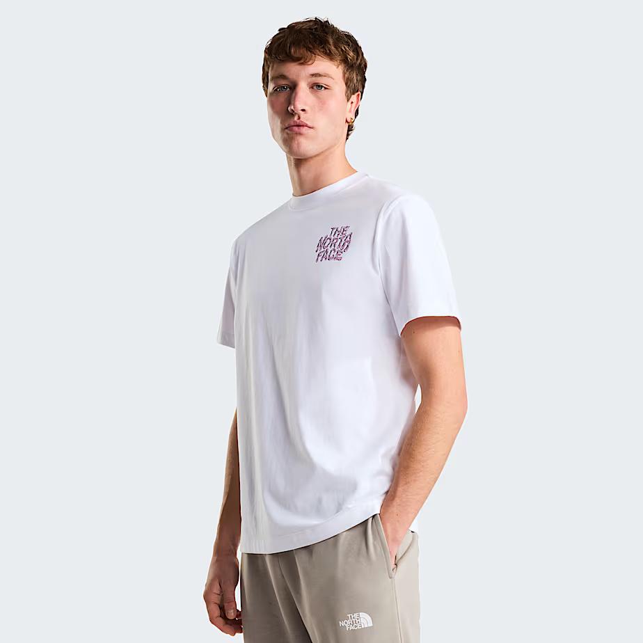 T-shirt Drip Logo Relaxed con grafica NF0A8GAB FN41 THE NORTH FACE 