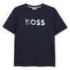 T-shirt con stampa logo