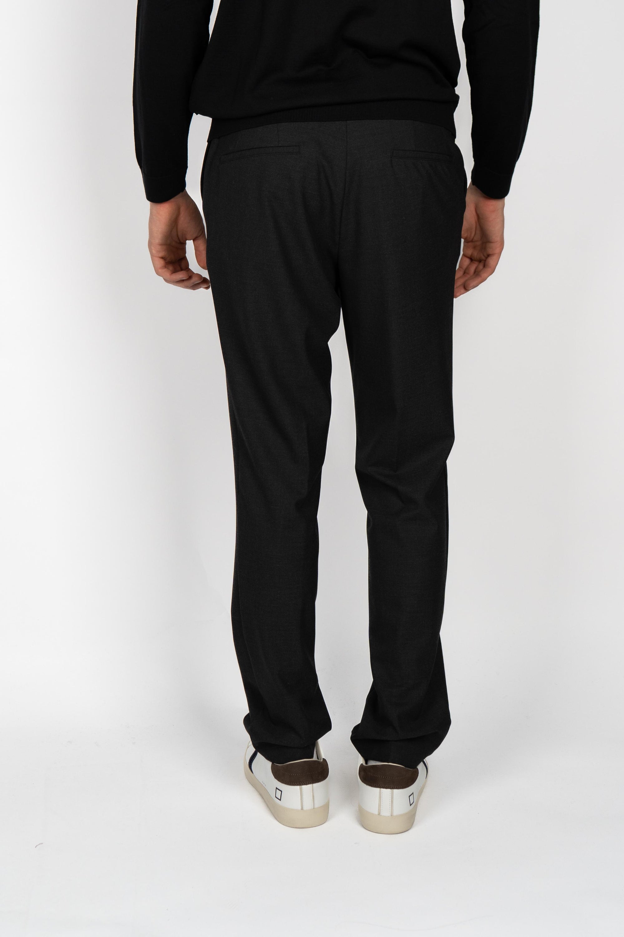 Pantaloni slim fit in tessuto stretch micro-fantasino 50539968 068 BOSS 