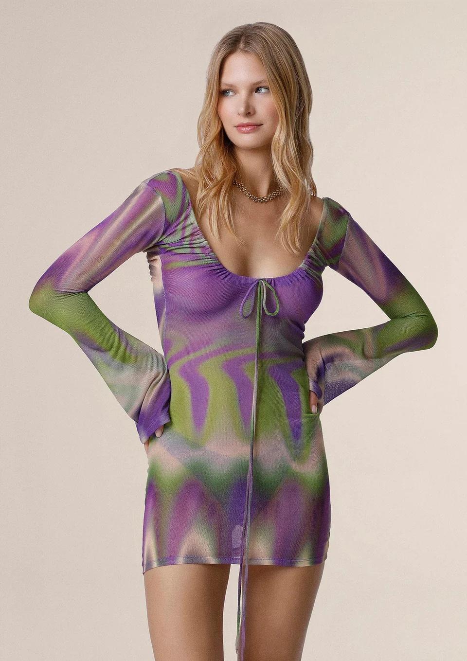 Vestito Corto Donna Fantasia MF250426 X21 ME FUI 