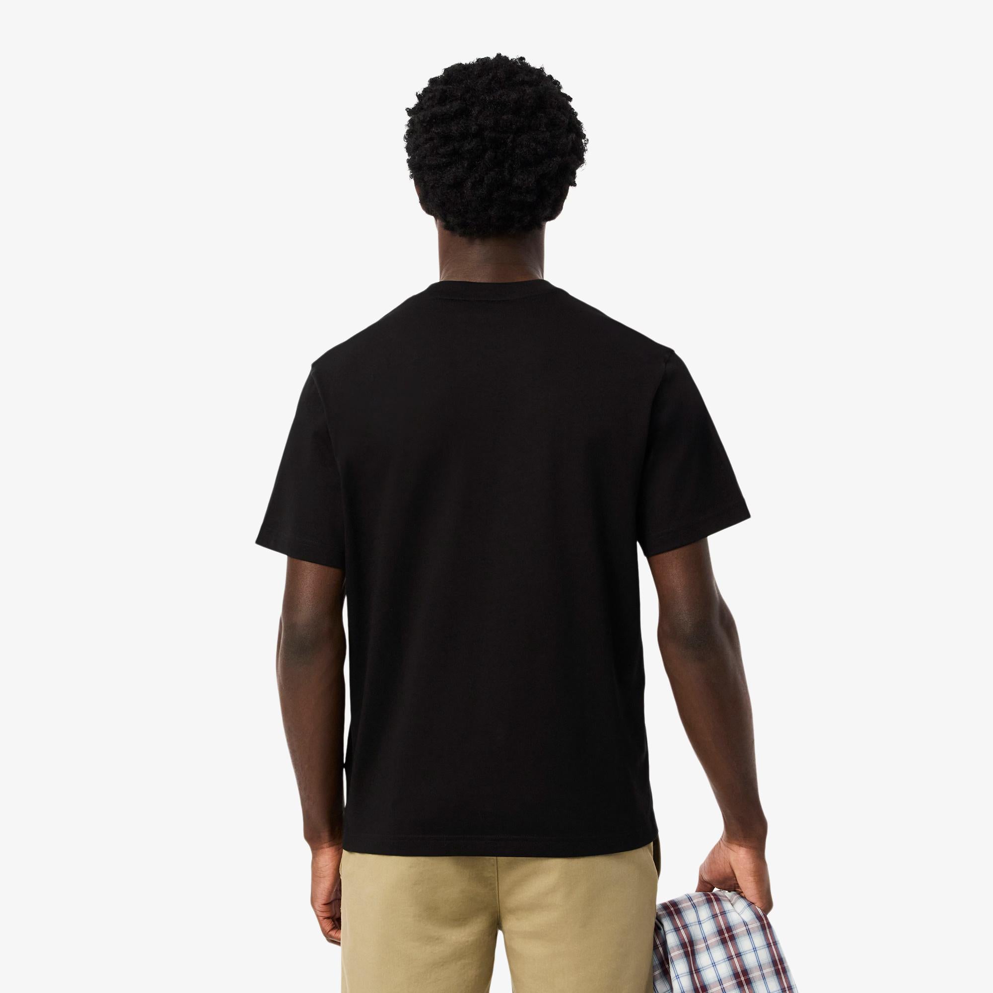 T-shirt in cotone TH7318 031 LACOSTE 