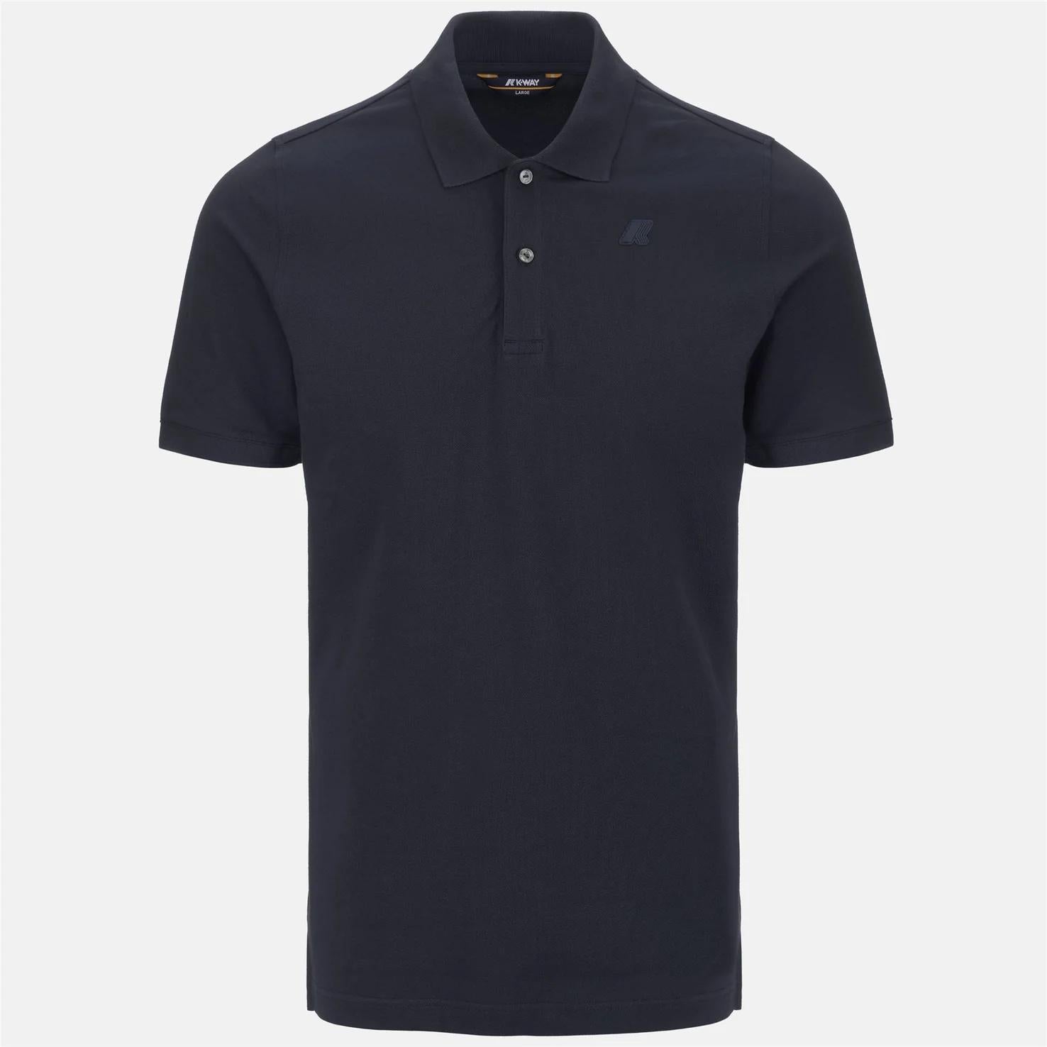 Polo Uomo Stretch Piquet blu K5127BW K89 K-WAY 