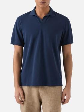 Polo Charles in piquet di cotone CHS0001 00120L MC2 SAINT BARTH 