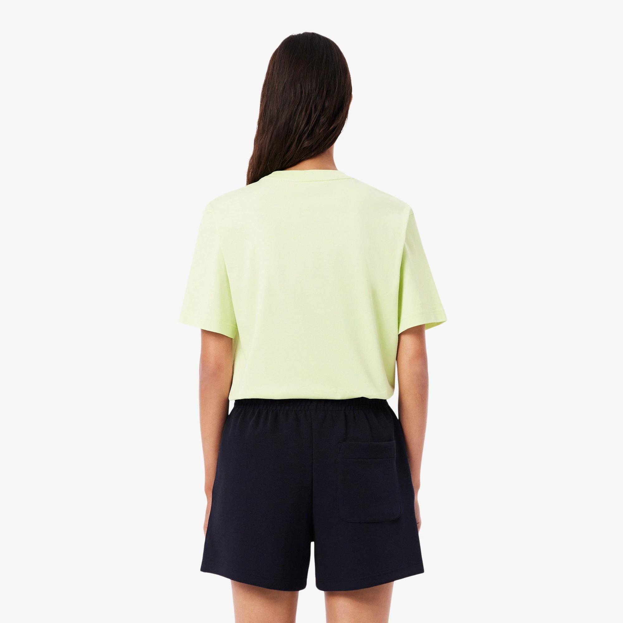 T-shirt in morbido cotone relaxed fit TF7215 BIC LACOSTE 