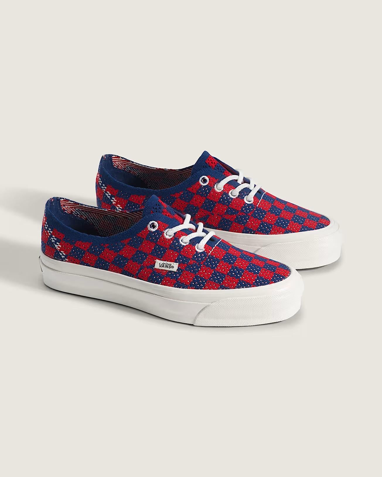 Scarpe Premium Authentic Checkerboard VN000EJC RDB1 VANS 