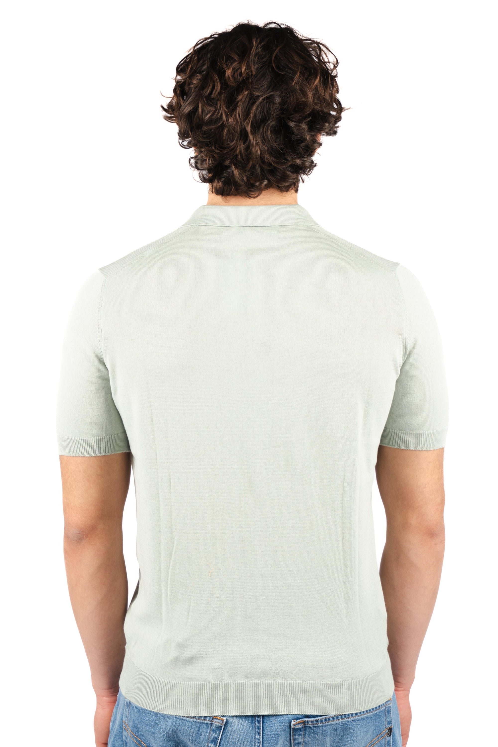 Polo con scollo a v 57132/20689 412 GRAN SASSO 