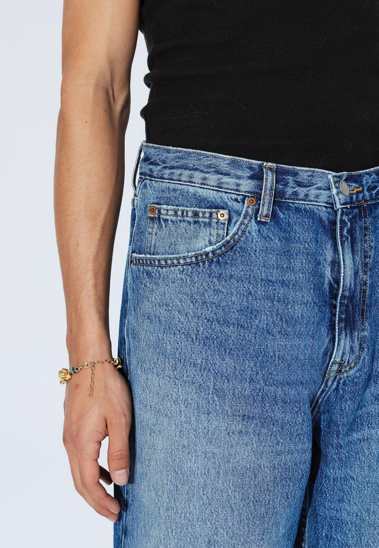 Omar - Stream Mid Fade 2110102 L90 DR. DENIM 