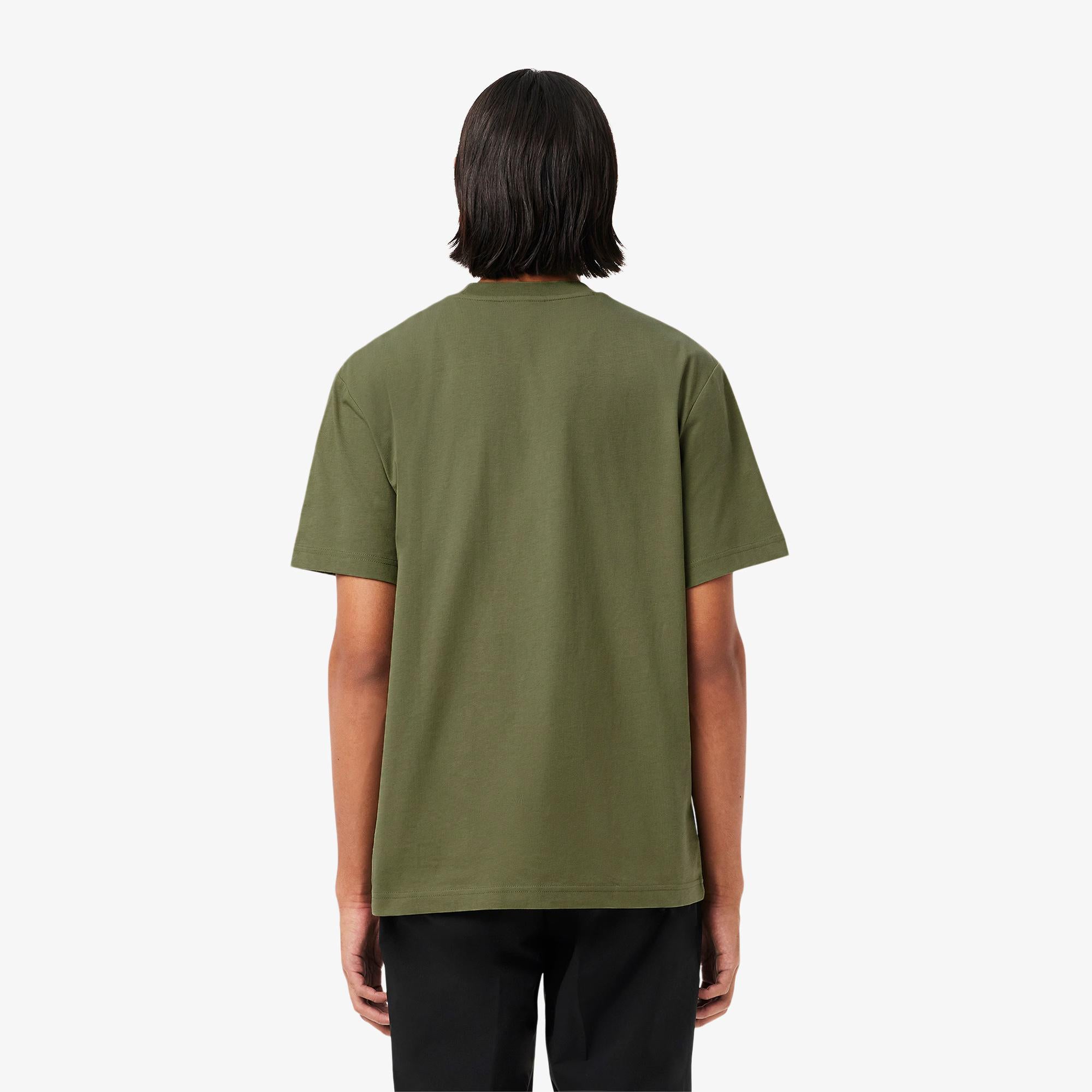 T-shirt in cotone TH7318 BMY LACOSTE 