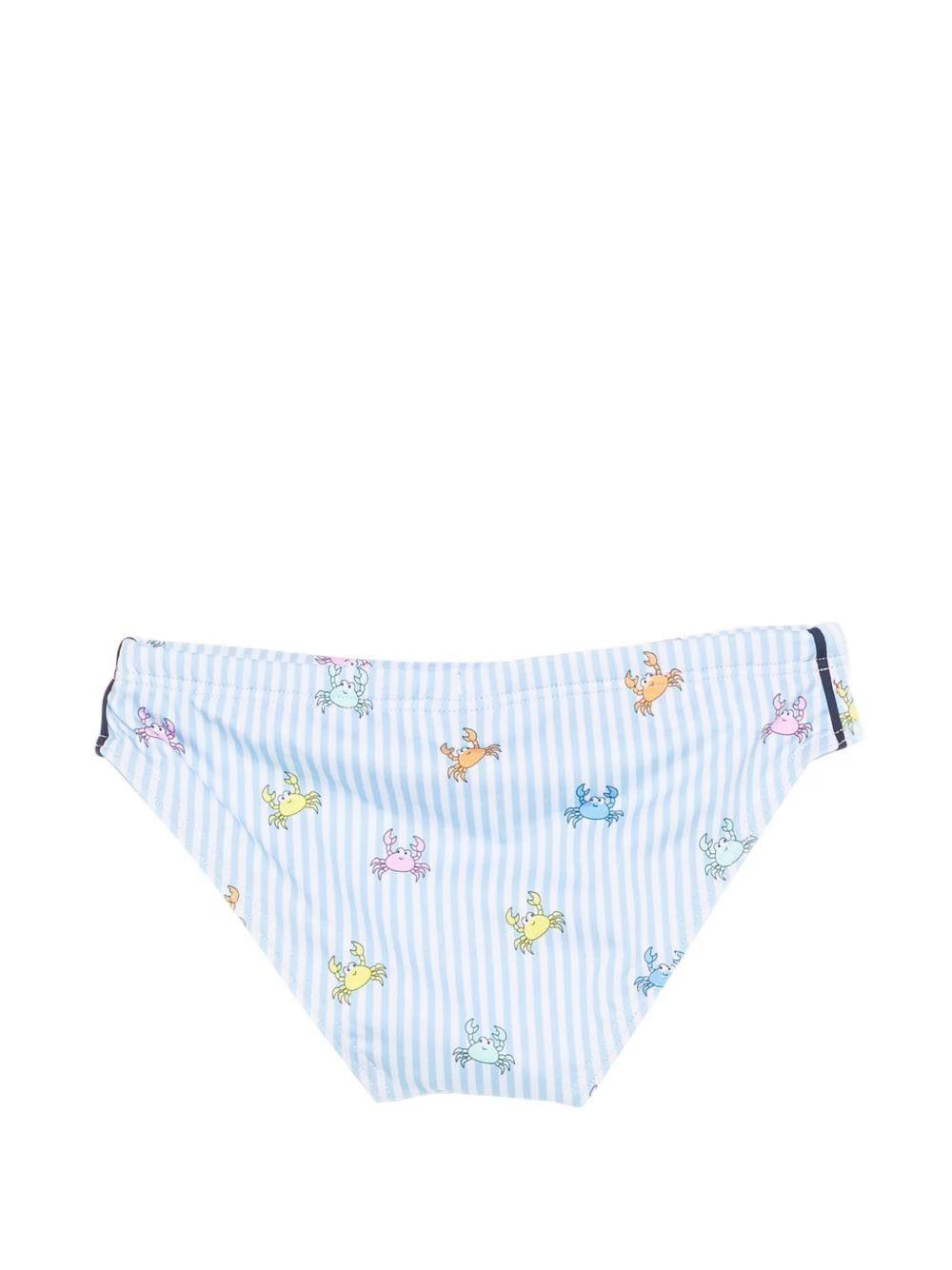 Costume con stampa granchio all over BIL0001 01081L MC2 SAINT BARTH 
