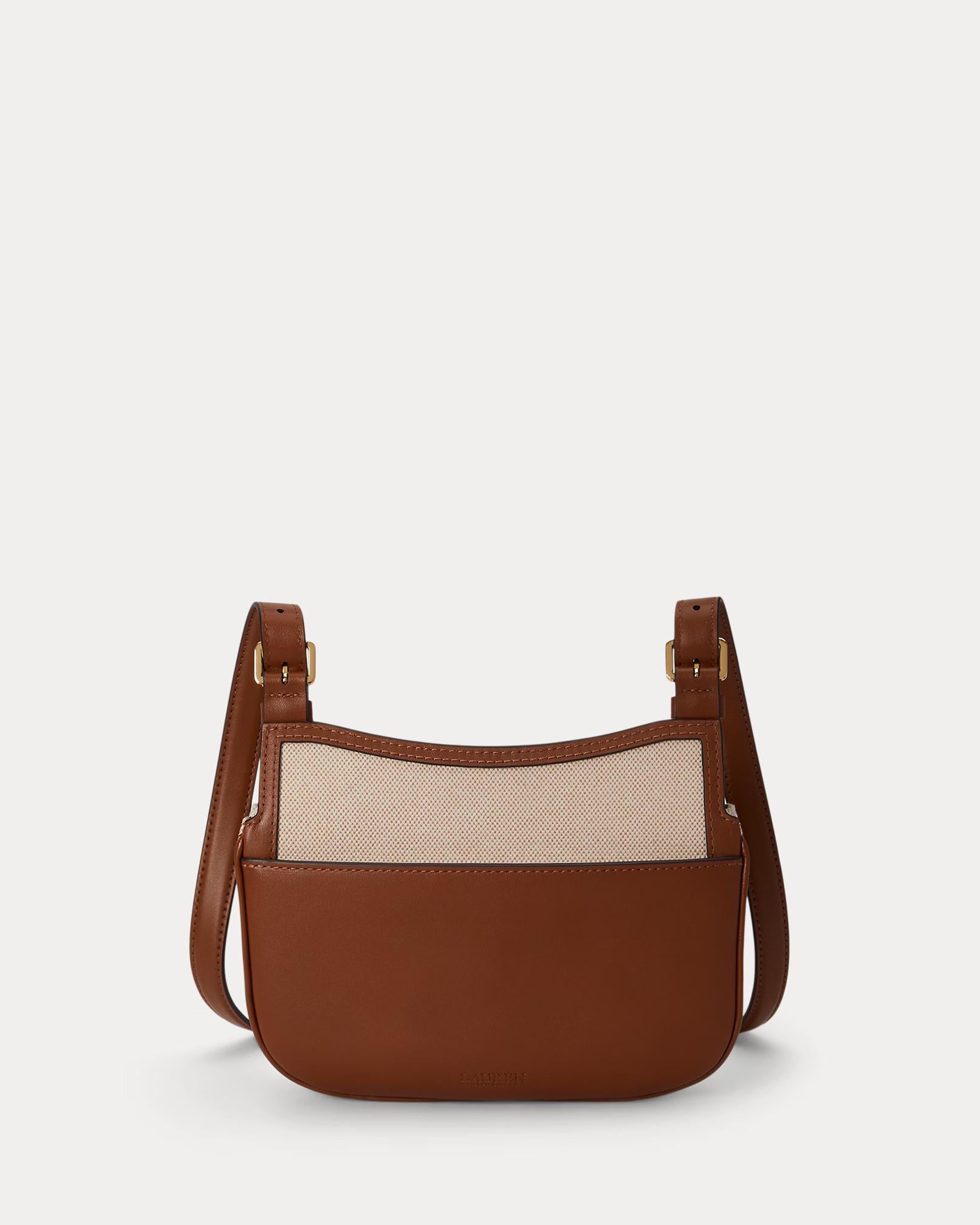 Borsa a tracolla Marcy media in tela 431P10512 001 LAUREN ACCESSORIES 