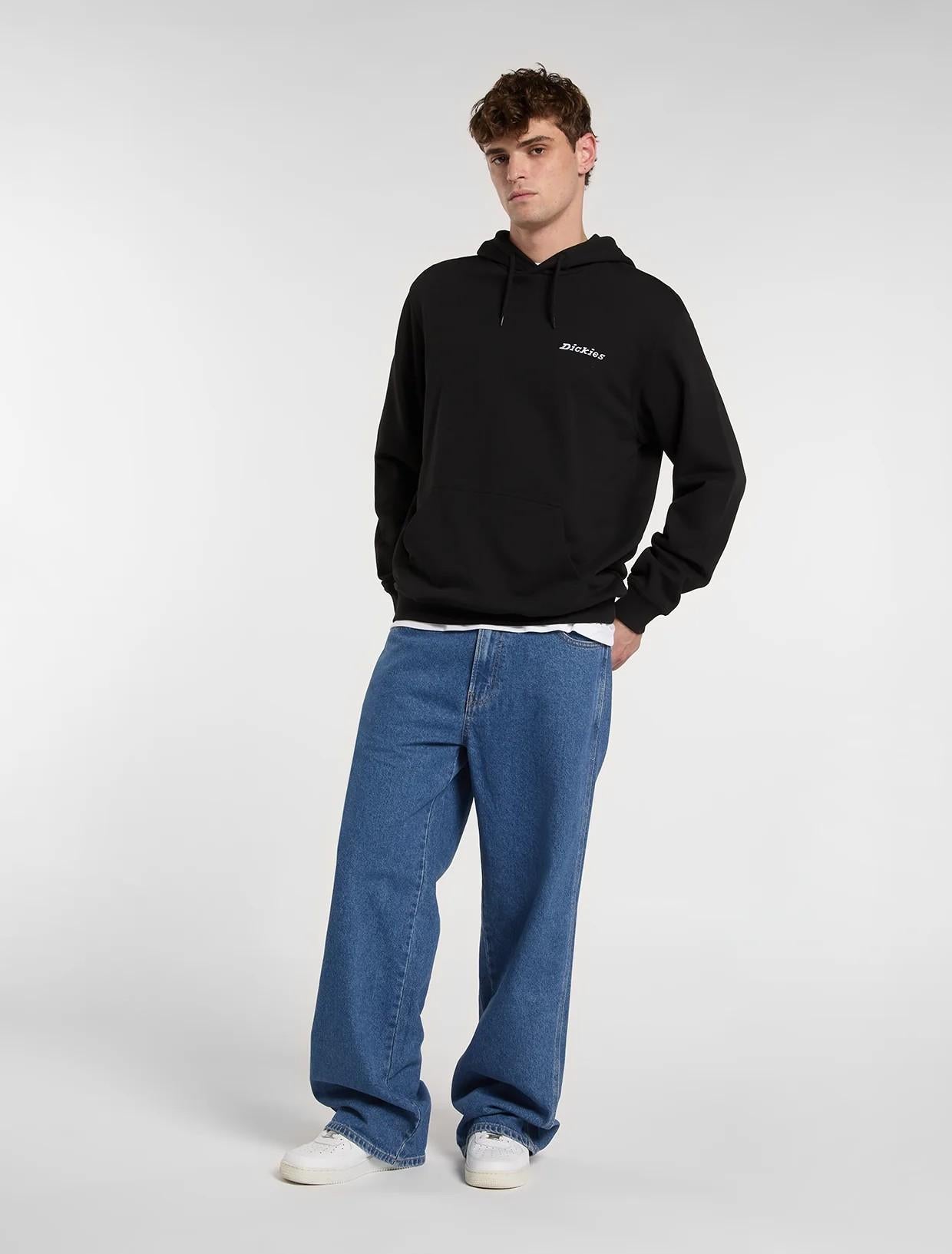 Felpa con cappuccio Loretto DK0A889X BLK1 DICKIES 