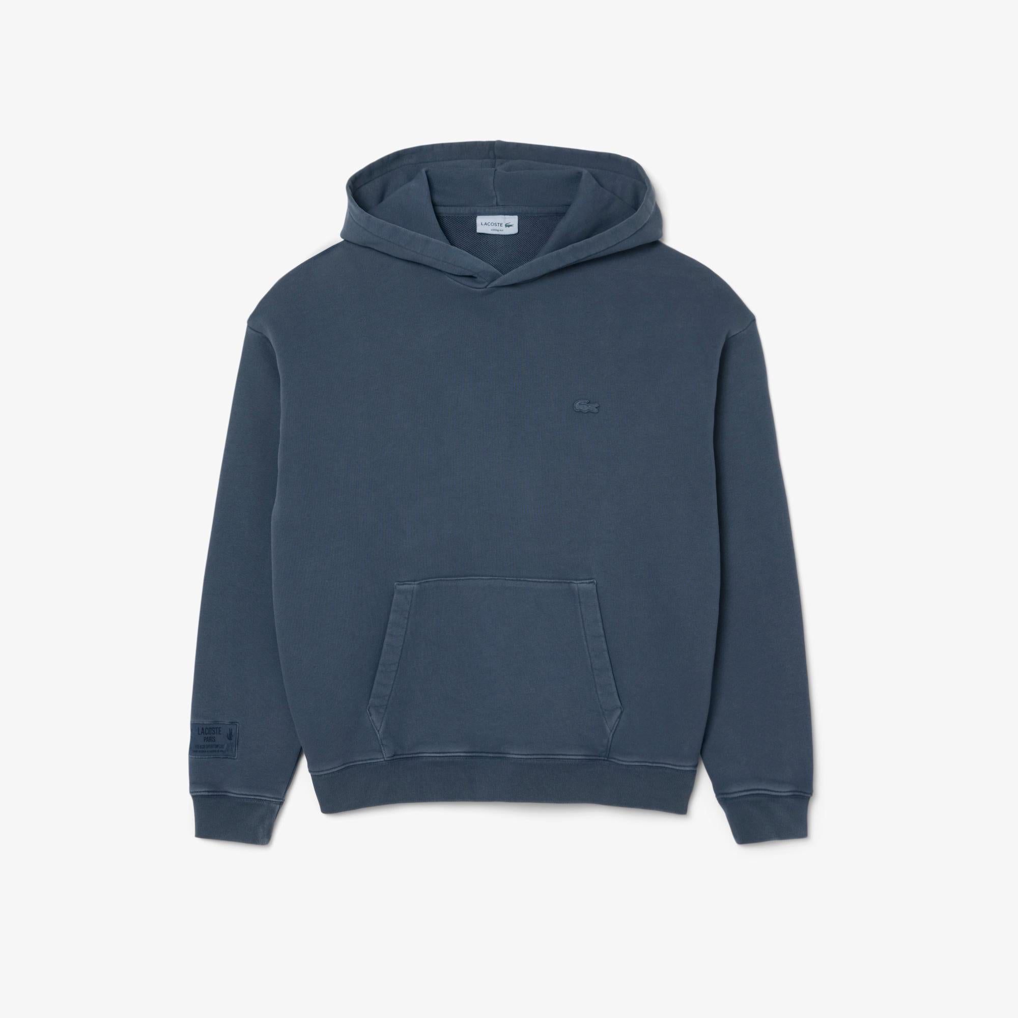 Felpa con cappuccio in cotone felpato SH9905 C7Z LACOSTE 