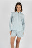 Camicia a righe con colletto button-down