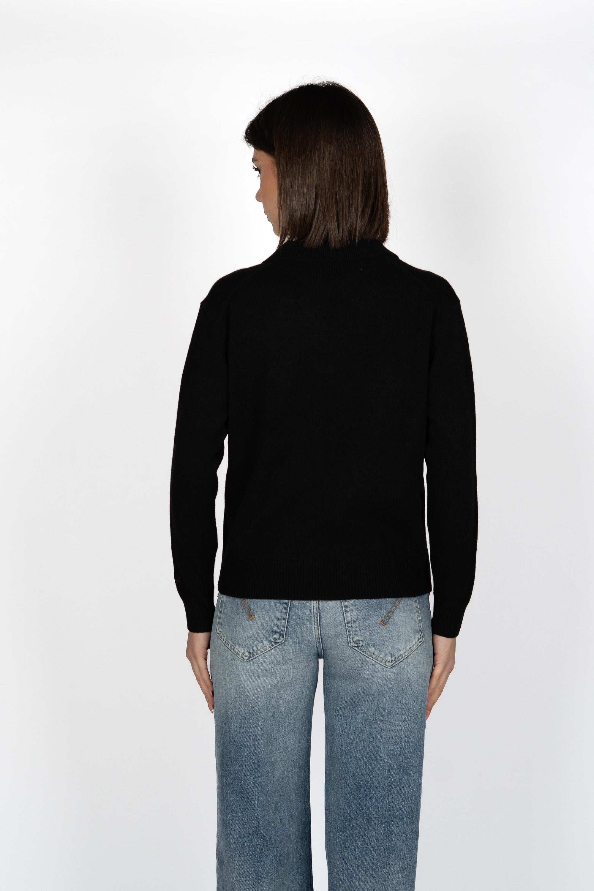 Maglione Eze con collo polo EZE0003 00037I MC2 SAINT BARTH 