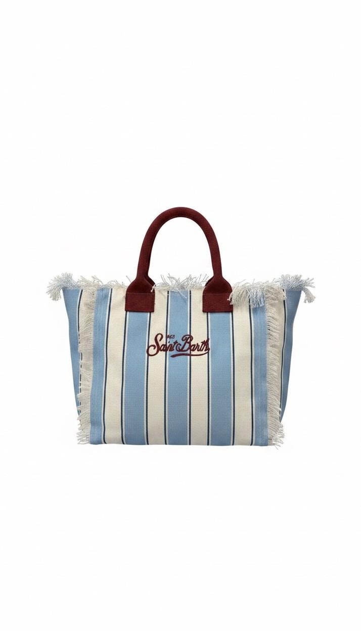 Borsa a spalla Vanity in canvas VANI001 00938L MC2 SAINT BARTH 