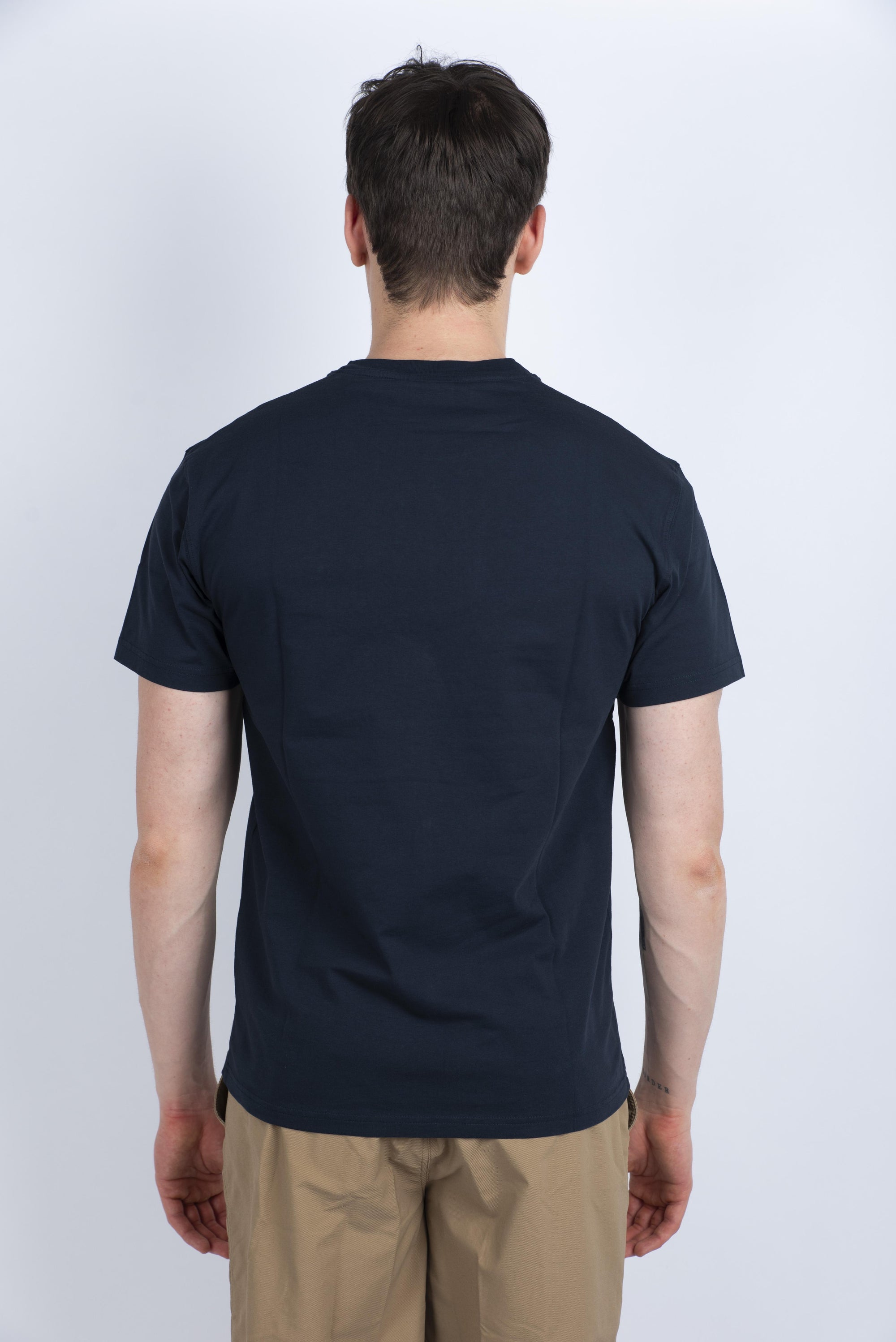 T-shirt con ricamo Arcobaleno navy M677TEJS800 00701 SUNDEK 