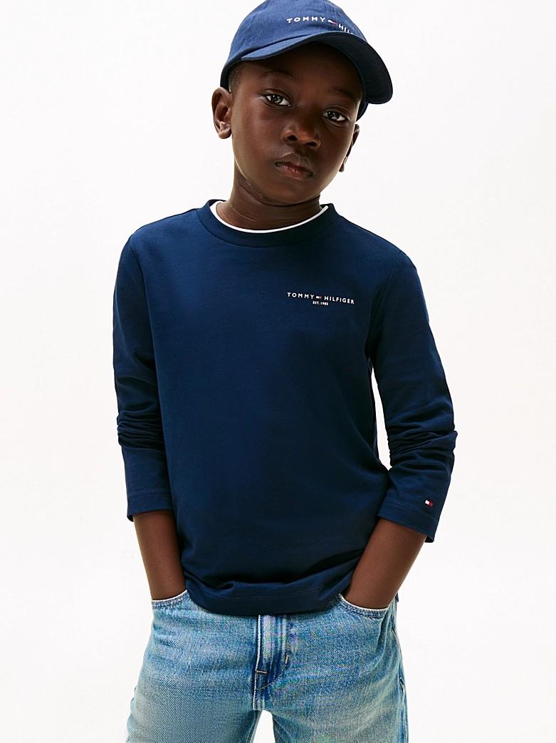 T-shirt regular fit a maniche lunghe KS0KS00655T C1G TOMMY HILFIGER 