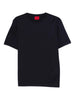 T-shirt girocollo con logo posteriore