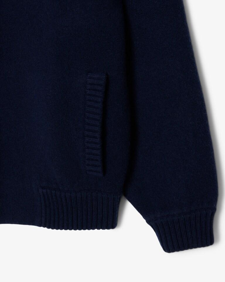 Bomber in lana merinos AH5170 166 LACOSTE 