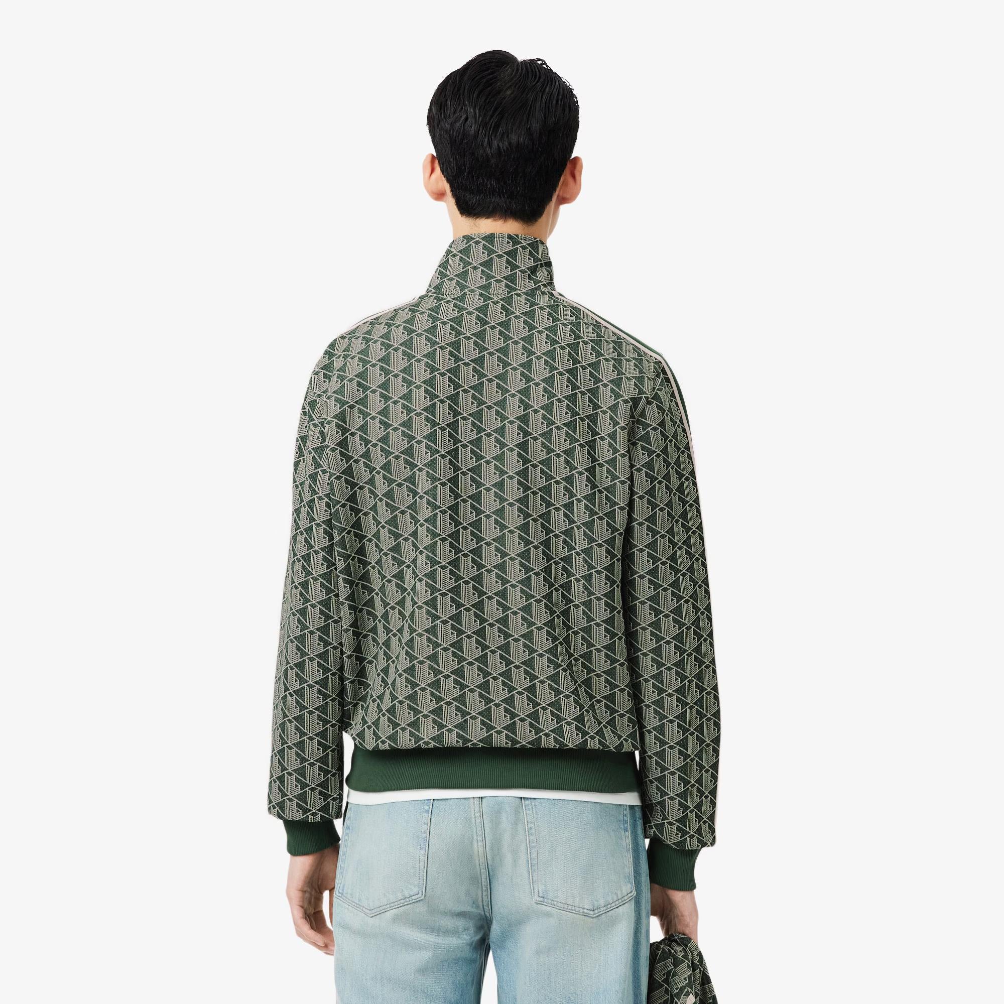 Giacca della tuta in jacquard con zip Paris SH1368 D1R LACOSTE 