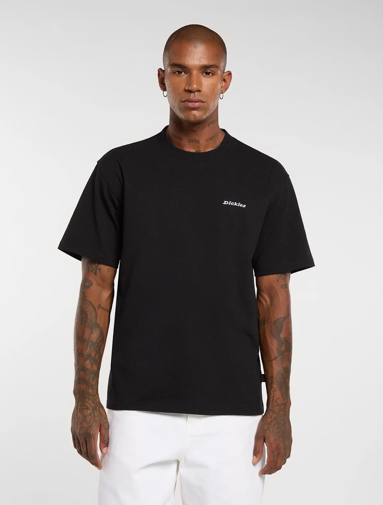 T-shirt di peso medio Loretto DK0A89EN BLK1 DICKIES 