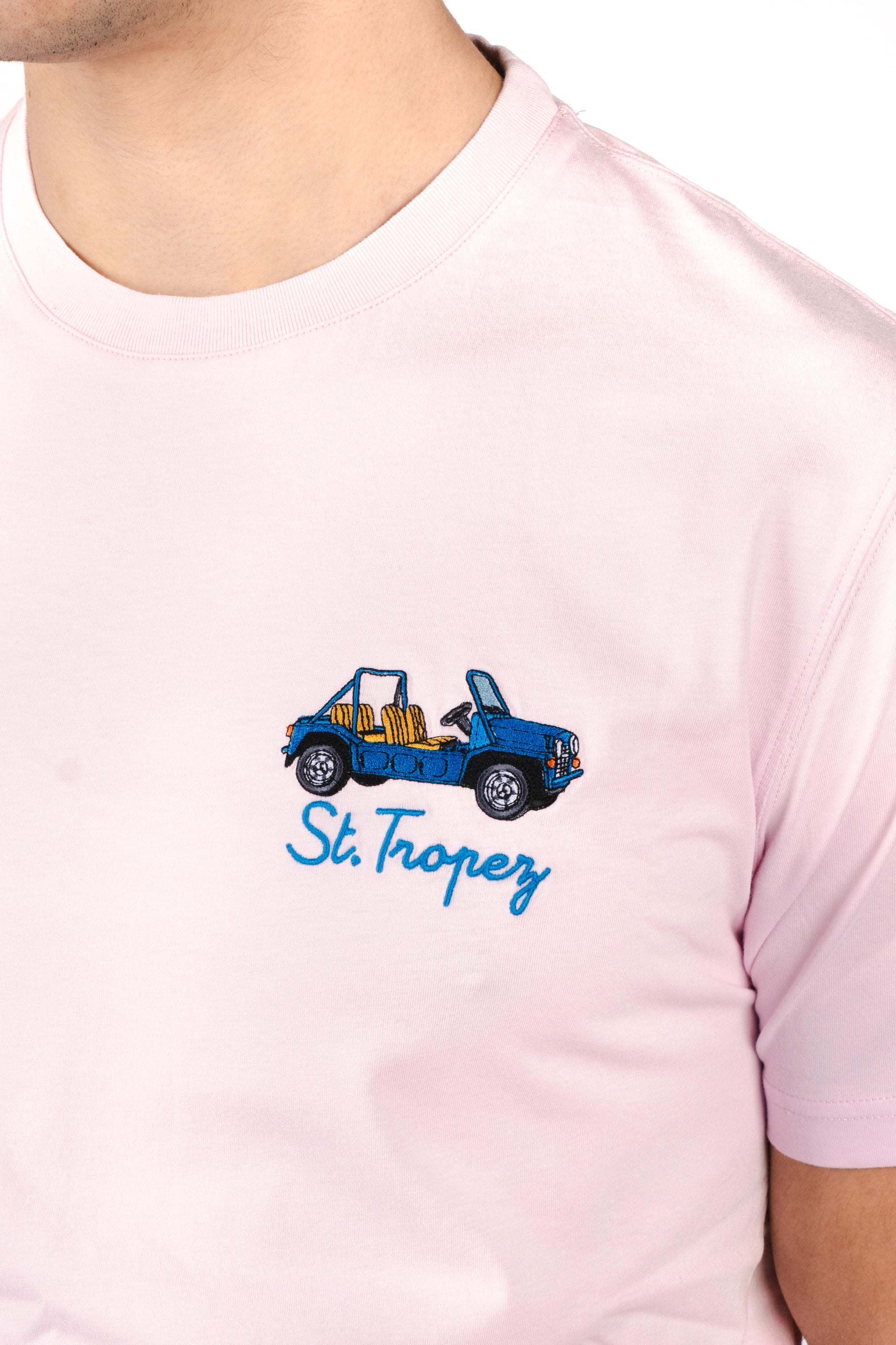 T-shirt Portofino con ricamo St. Tropez POT0001 01045L MC2 SAINT BARTH 