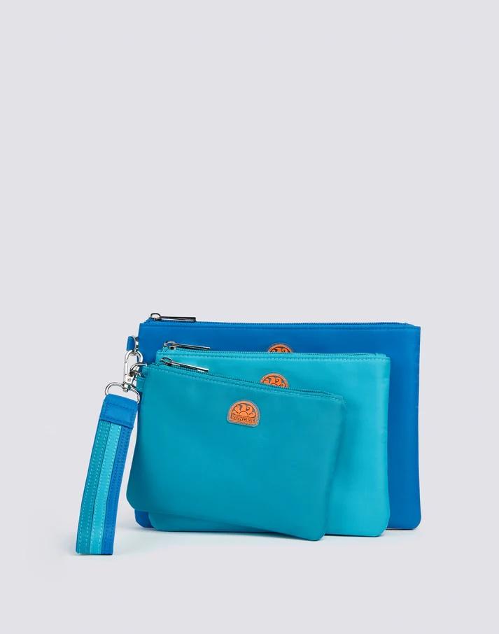 Han mini pochette a tre con portachiavi  AM083ABPY800 A7402 SUNDEK 
