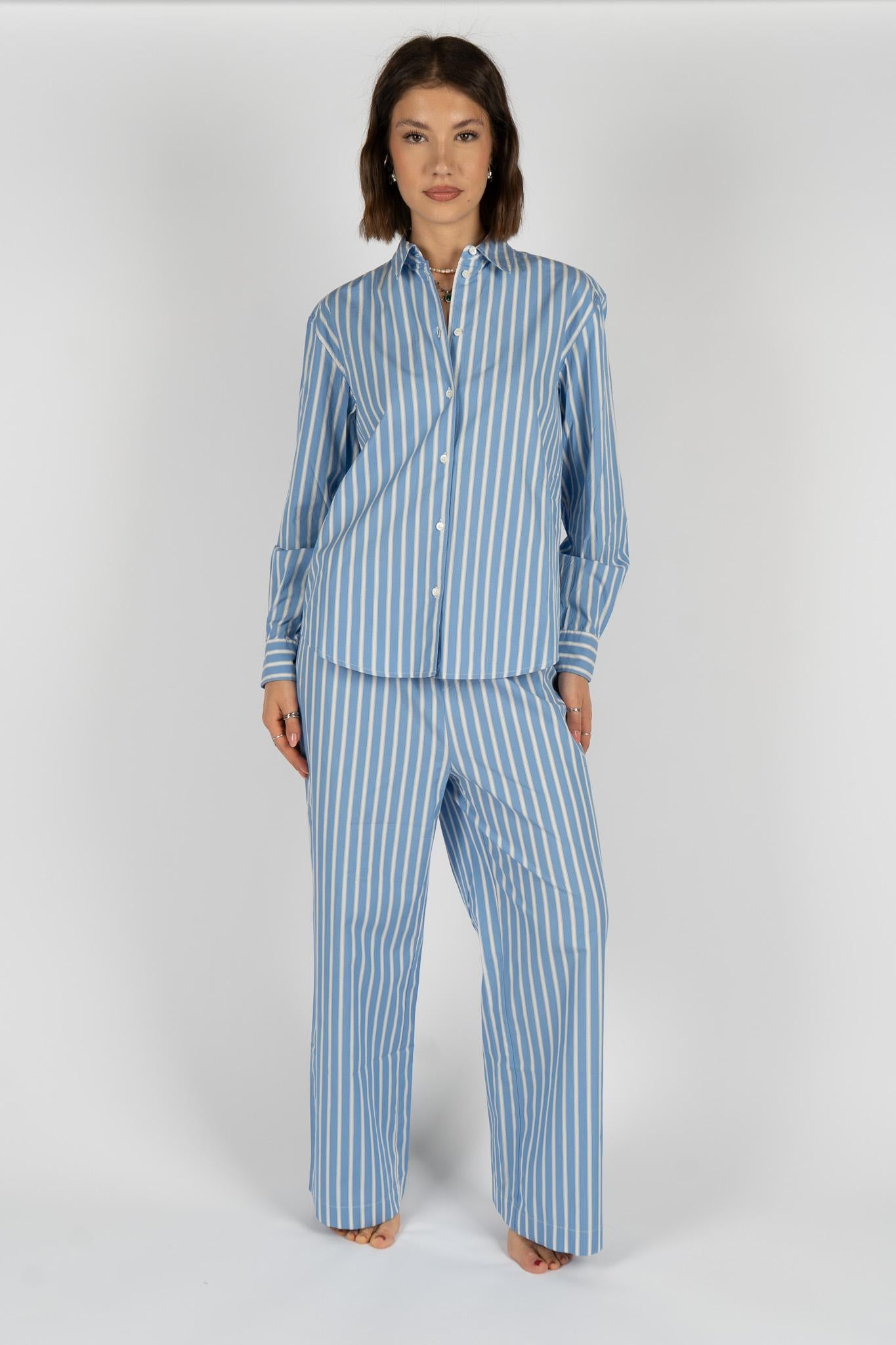 Camicia Meredith con ricamo MDH001 01082L MC2 SAINT BARTH 
