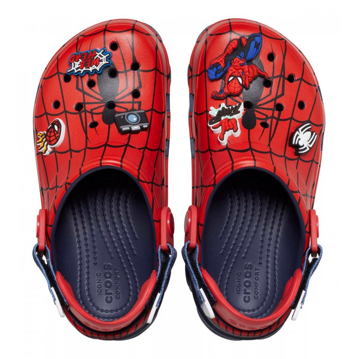 Team SpiderMan AllTerrain Clog Bambino CR208786 NAV CROCS 