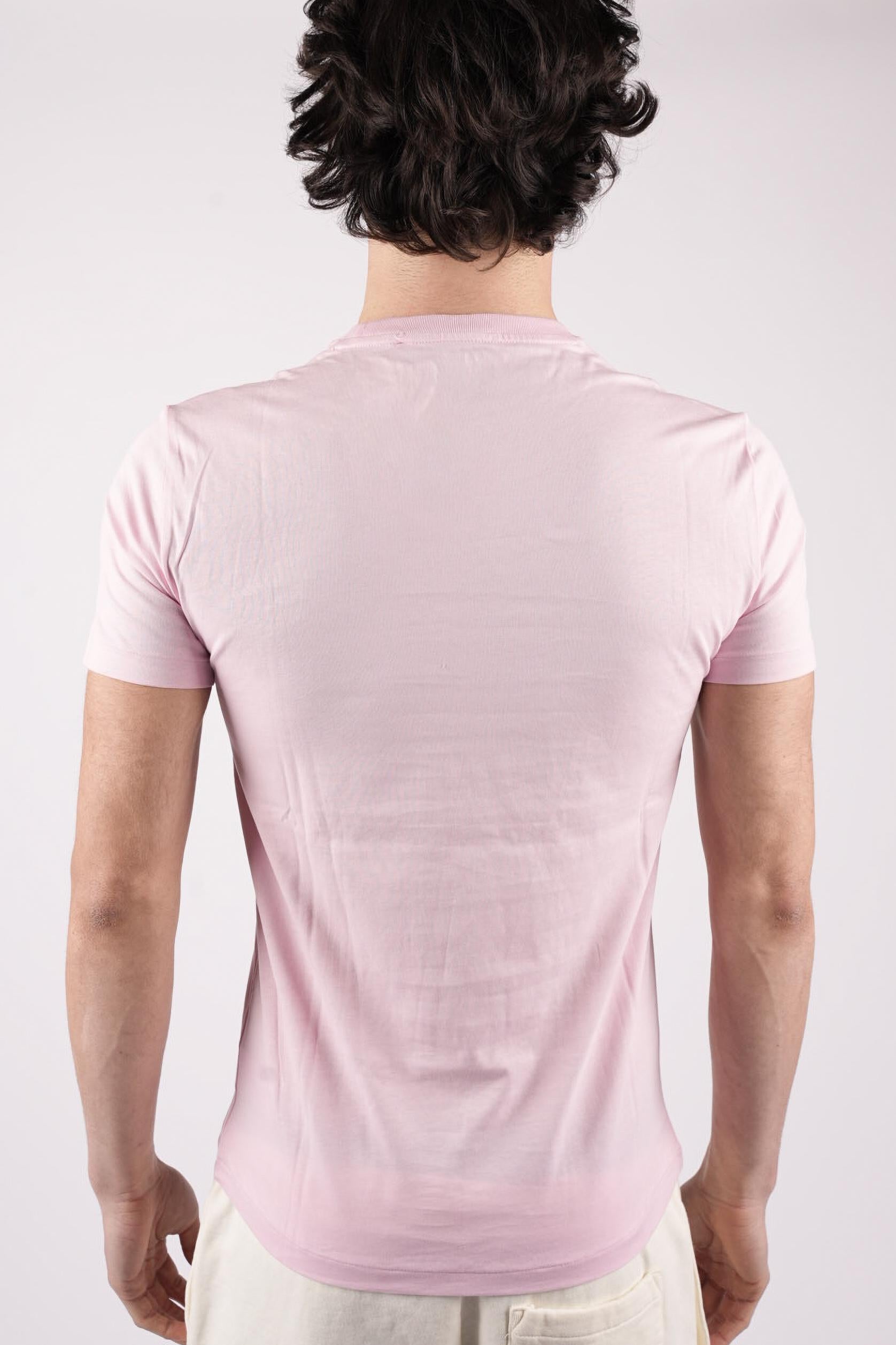 T-shirt con logo a contrasto 710671438 520 POLO RALPH LAUREN 