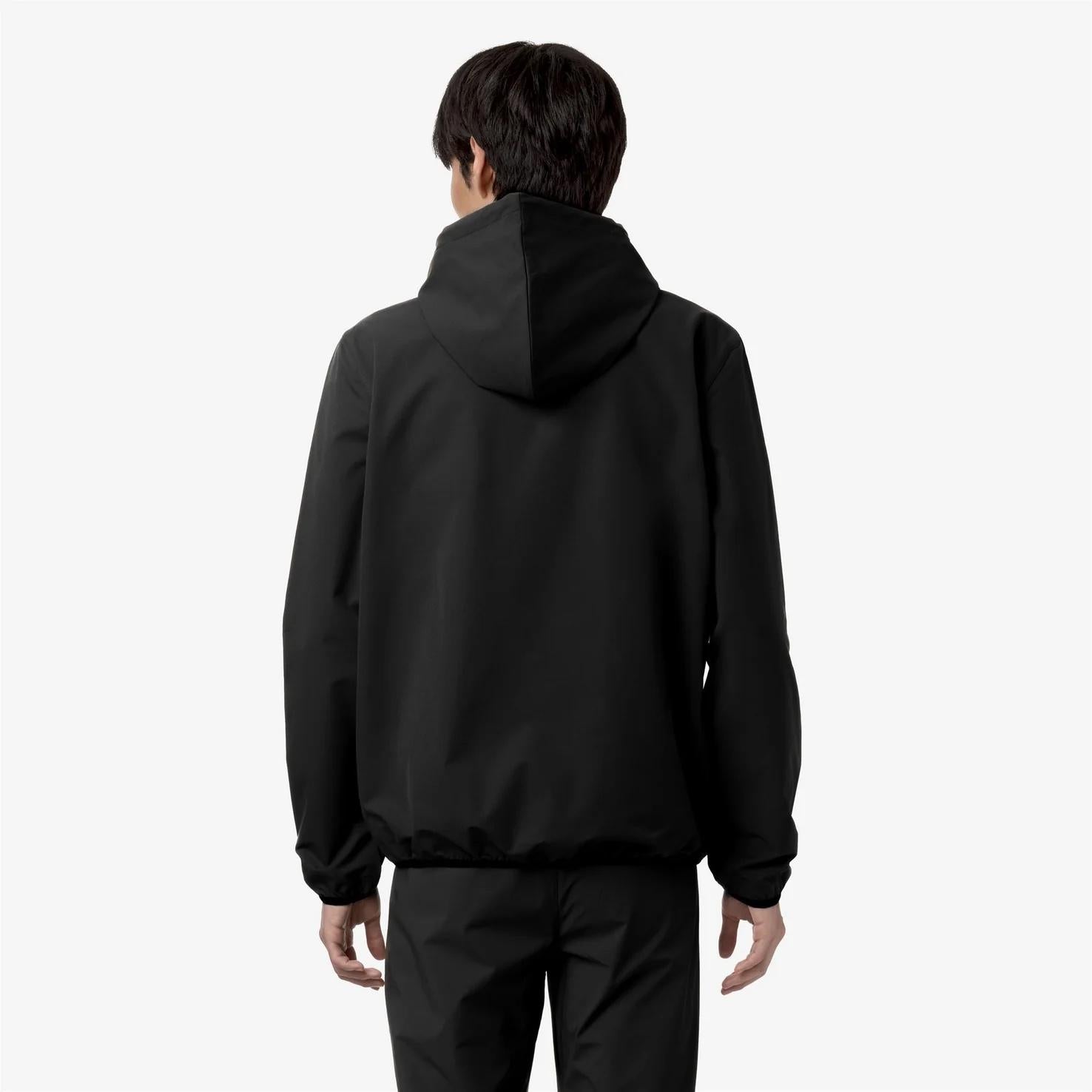 Giacca in pile da viaggio ripiegabile unisex nero K2122YW USY K-WAY 