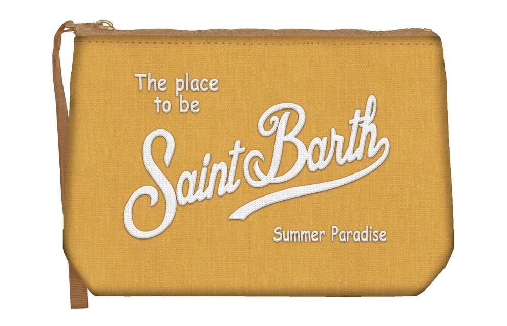 Pochette Aline mustard ALI0051 00554L MC2 SAINT BARTH 