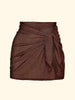 Women's short brown sarong