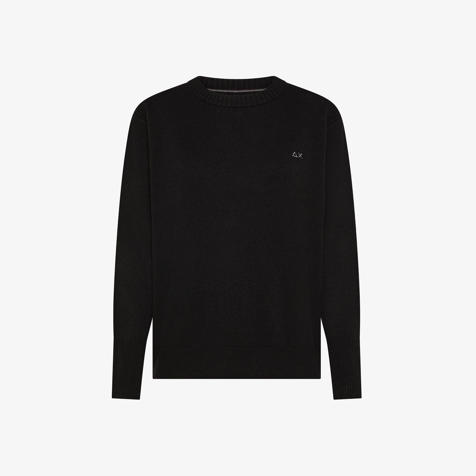 Maglia girocollo in cashmere K45214 11 SUN68 