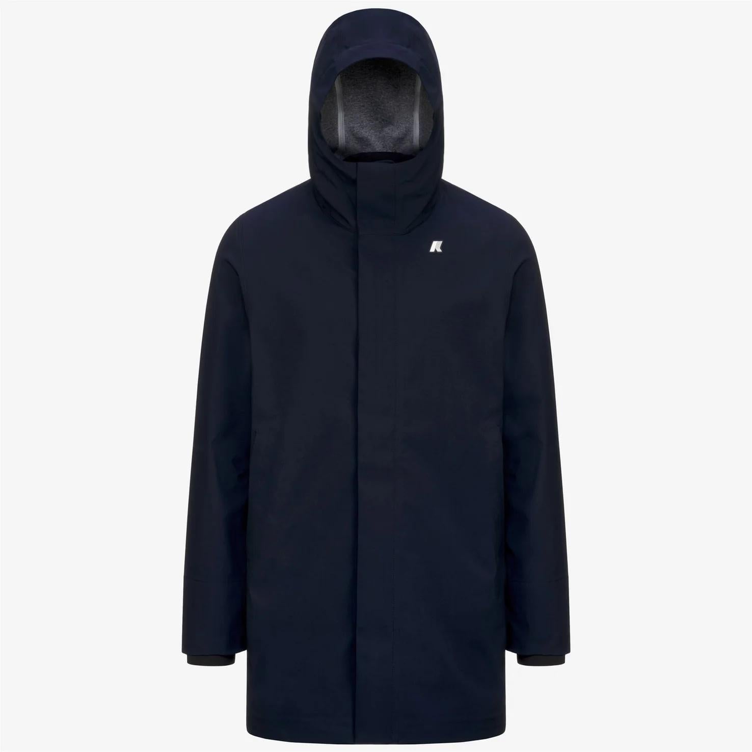 Giacca impermeabile da uomo a 3/4 blu K5126SW K89 K-WAY 
