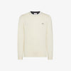 Crew neck sweater in wool and cashmere