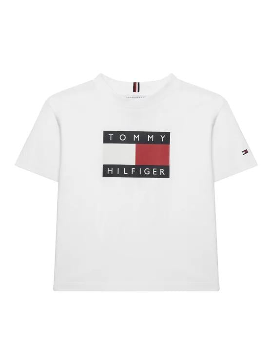 T-shirt con logo stampato KB0KB10340J YBR TOMMY HILFIGER 
