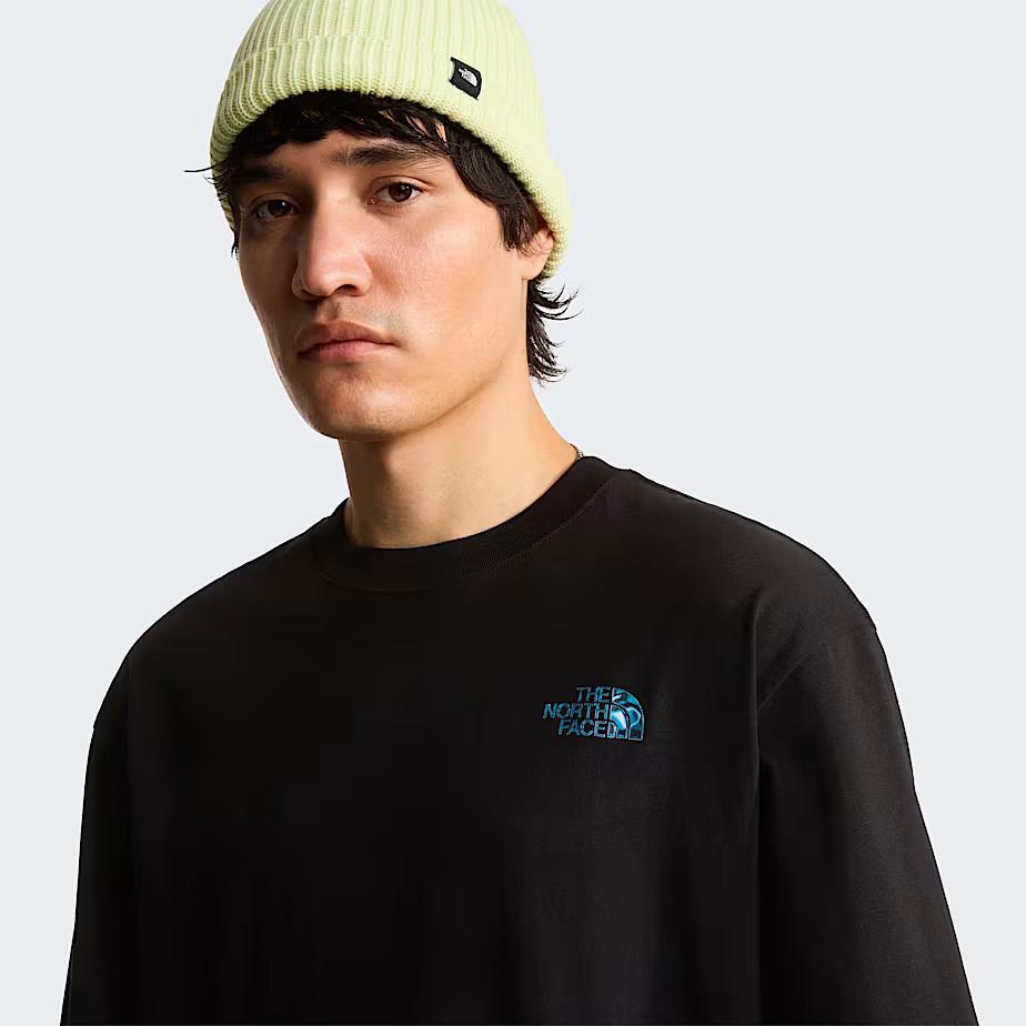 T-shirt Liquid NSE Box Oversized Graphic NF0A8G9W JK31 THE NORTH FACE 