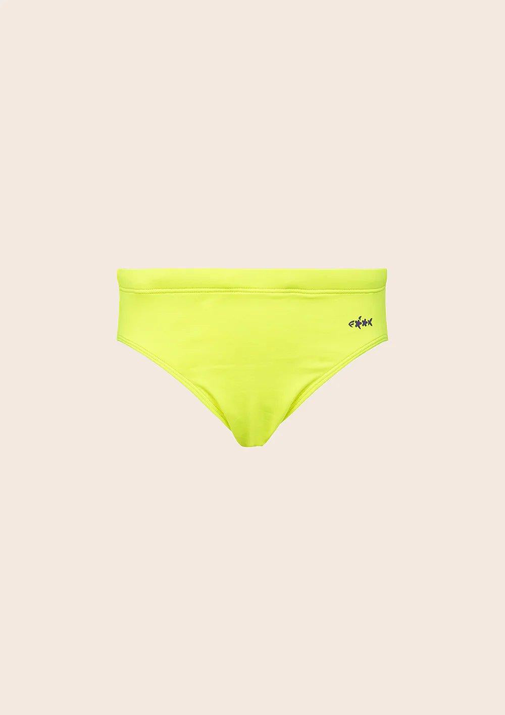 Slip Bambino Giallo Fluo J01SU20 FY F**K 