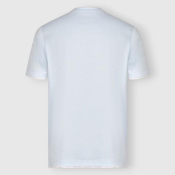 T-shirt con profili a contrasto 60123/73710 508 GRAN SASSO 