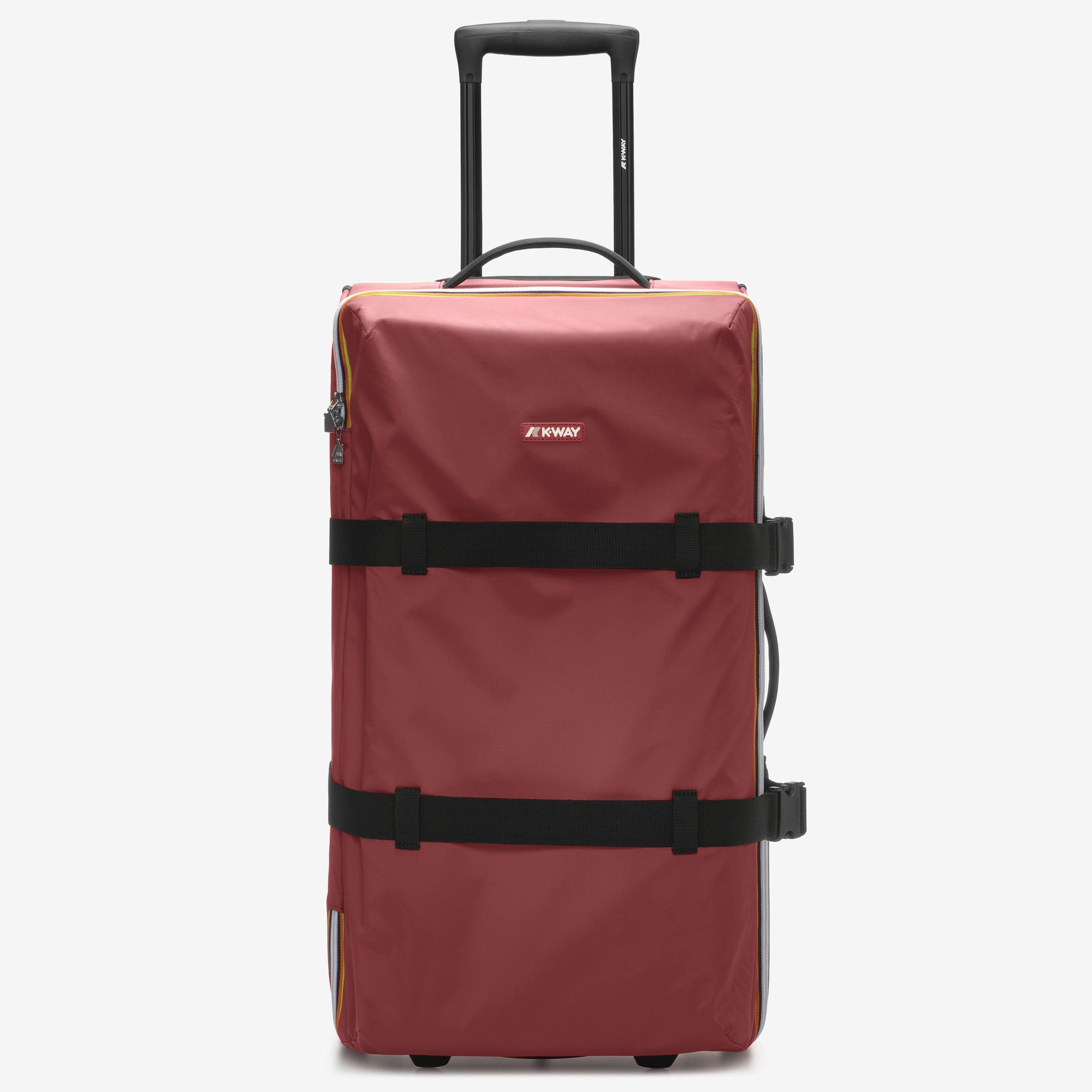 Borsa da Viaggio Trolley Unisex Rosso con Base Rinforzata K2128NW Y18 K-WAY ACCESSORIES 