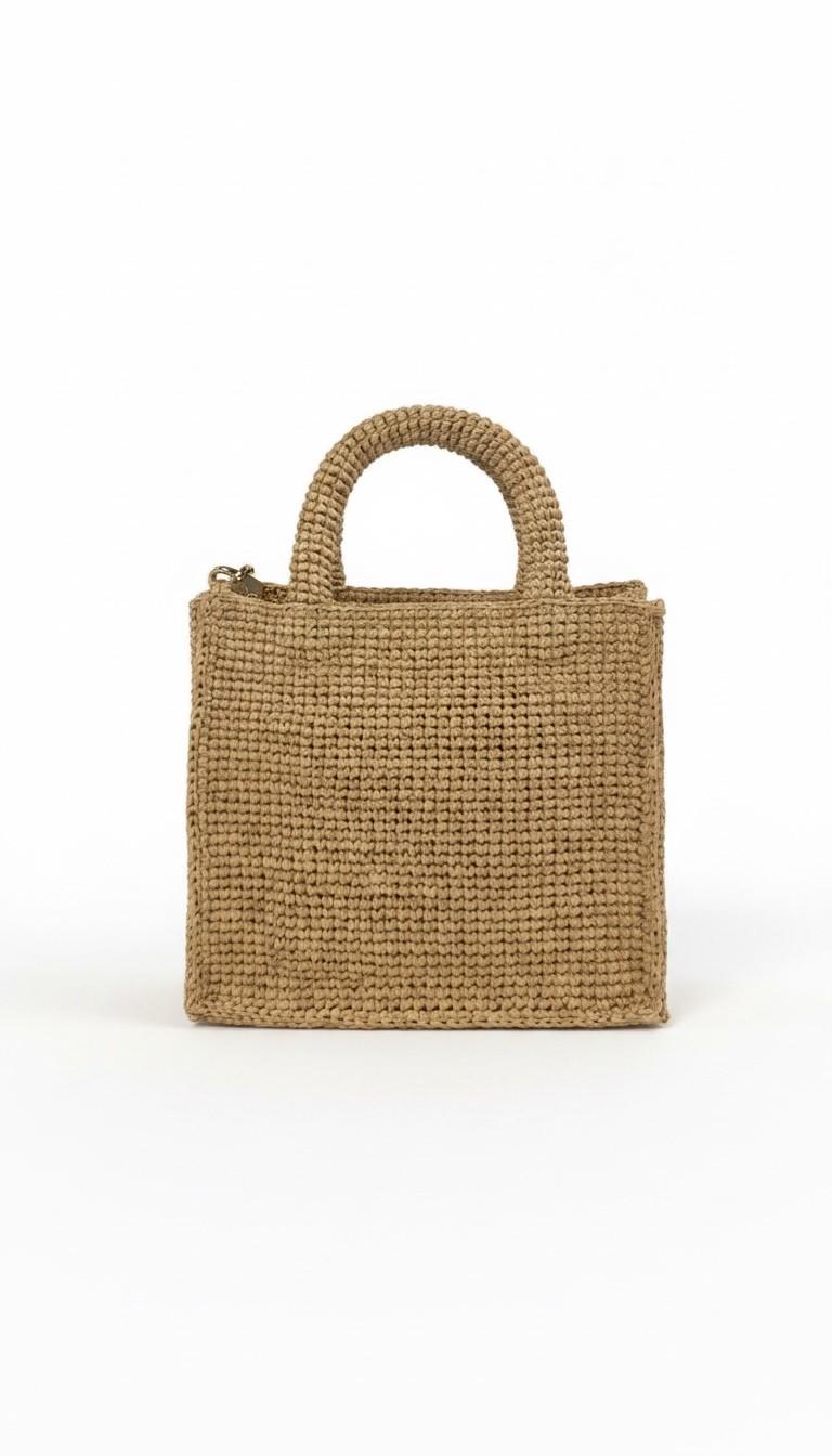 Borsa mini Vanity rafia VAMI004 00222L MC2 SAINT BARTH 