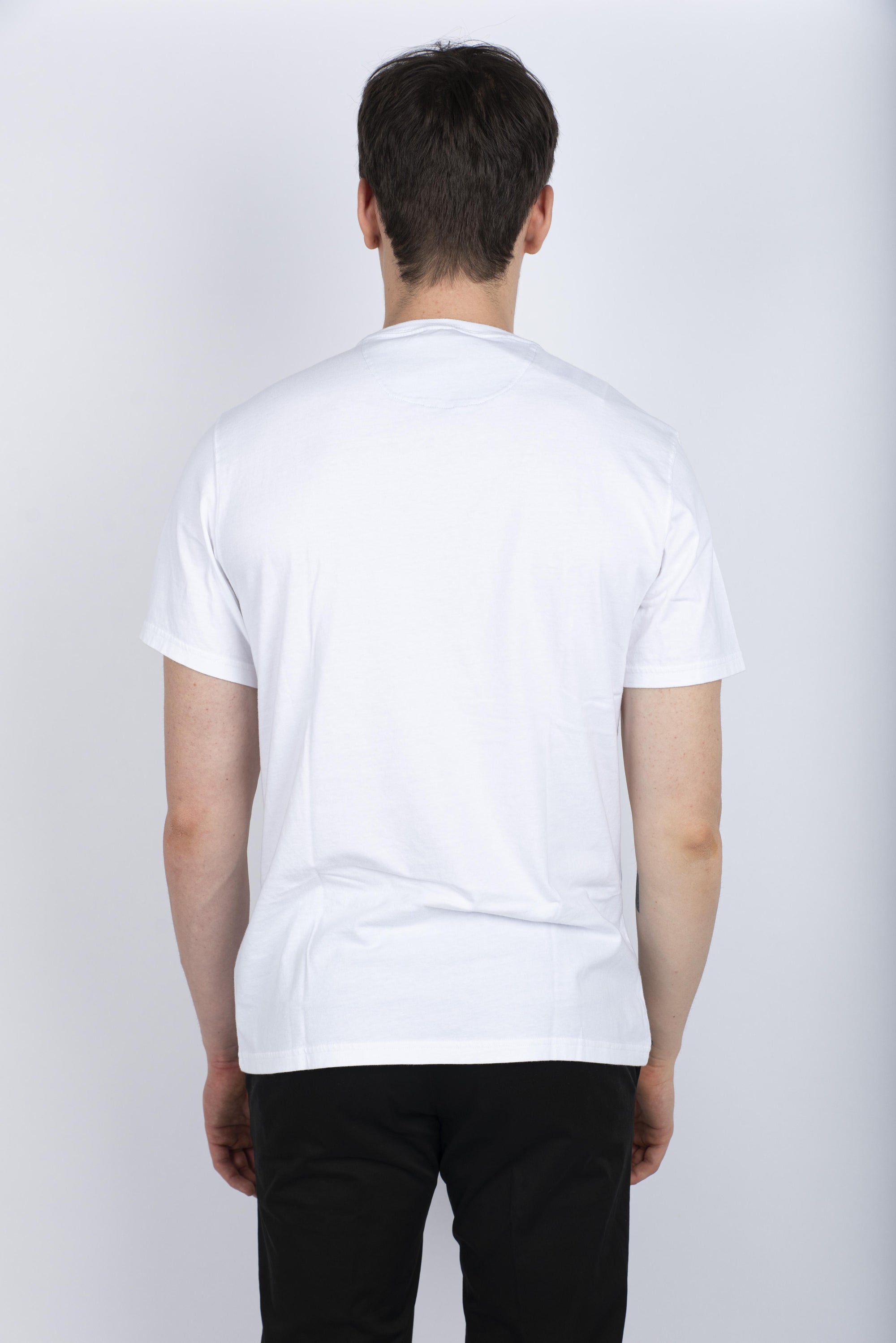 T-Shirt sportiva Tartan bianco Barbour MTS0670 WH11 BARBOUR 