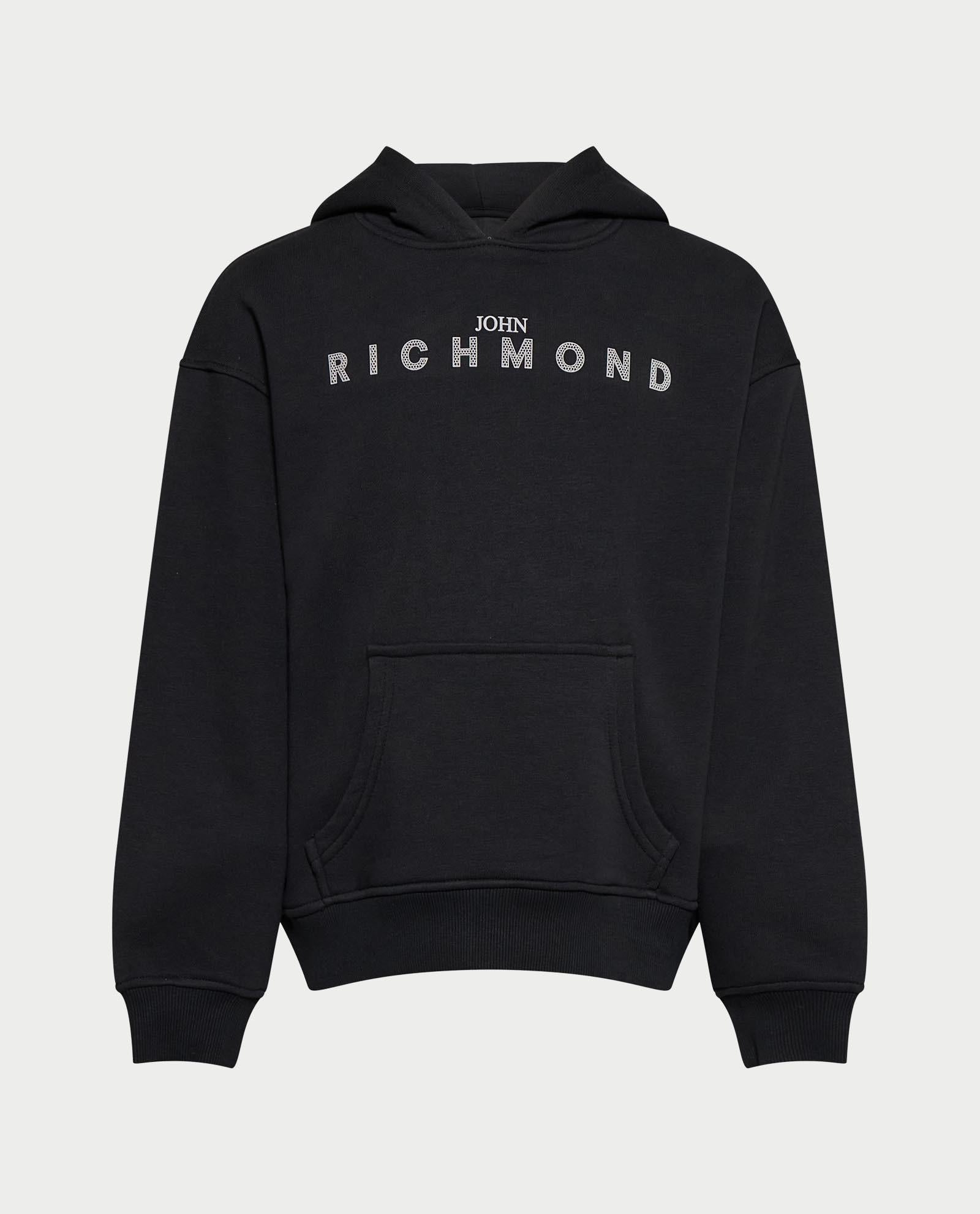 Felpa nera RBP26003FE BLACK RICHMOND 