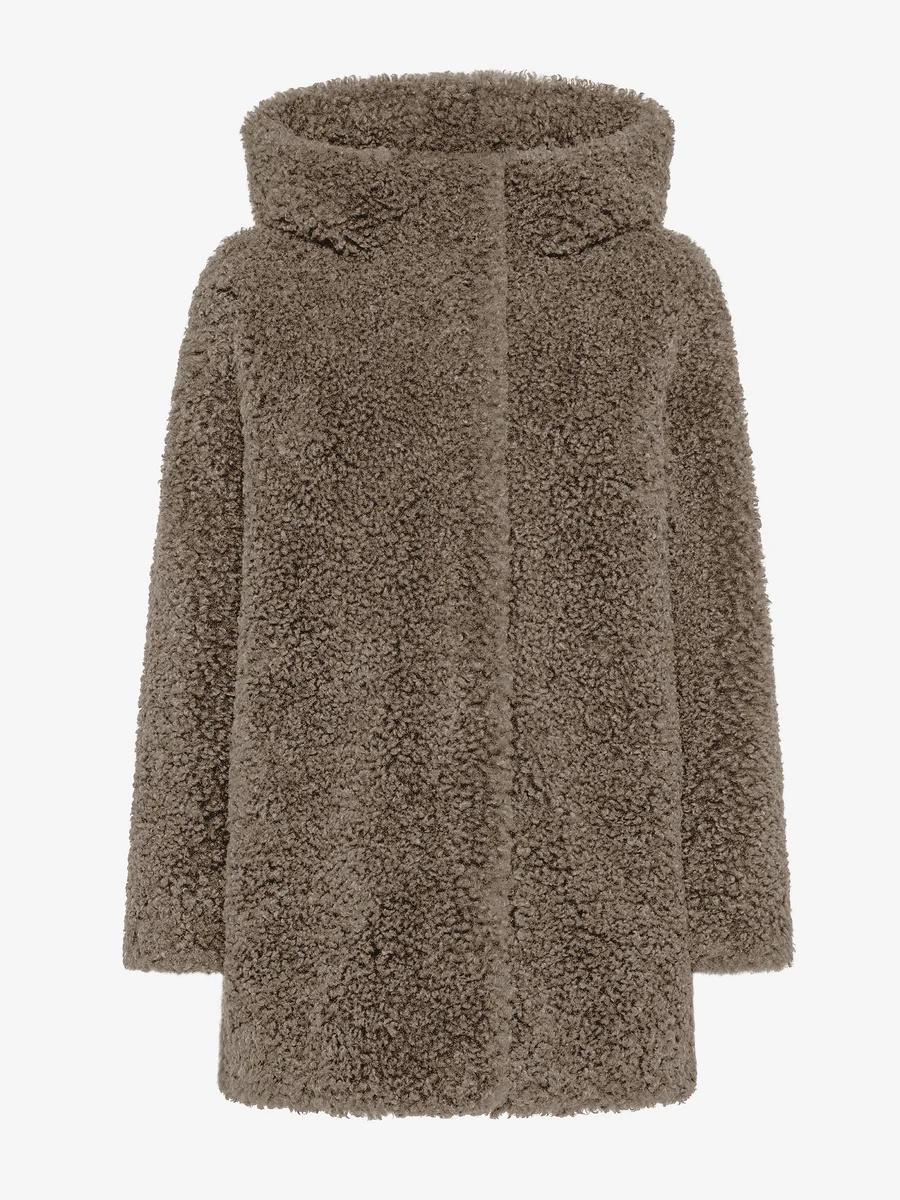 Giaccone lamb hood wom W25571 87 RRD 