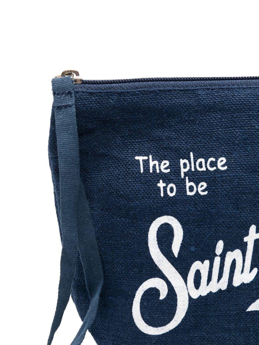 Pochette in tessuto con zip ALI0004 00119L MC2 SAINT BARTH 
