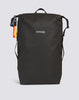 Backpack with welded zip and adjustable padded handles